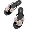 image:imageMelissa Harmonic Flip Flop Collection for WomenHarmonic Springtime  BlackBeige