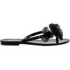 image:imageMelissa Harmonic Petals Jelly Flip Flops with Floral Applique for WomenBlack