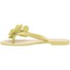 image:imageMelissa Harmonic Petals Jelly Flip Flops with Floral Applique for WomenGreen