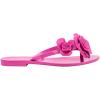 image:imageMelissa Harmonic Petals Jelly Flip Flops with Floral Applique for WomenLilac