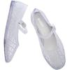 image:imageMelissa Harper Ballet Flat with Adjustable Buckle for WomenClear