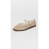 image:imageMelissa Harper Ballet Flat with Adjustable Buckle for WomenClear Beige