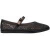 image:imageMelissa Harper Ballet Flat with Adjustable Buckle for WomenClear Black