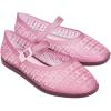 image:imageMelissa Harper Ballet Flat with Adjustable Buckle for WomenClear Pink