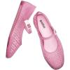 image:imageMelissa Harper Ballet Flat with Adjustable Buckle for WomenClear Pink