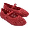 image:imageMelissa Harper Ballet Flat with Adjustable Buckle for WomenRed