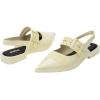 image:imageMelissa Ladylike Slingback Flats for WomenBeigeBlack