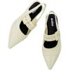 image:imageMelissa Ladylike Slingback Flats for WomenBeigeBlack