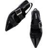 image:imageMelissa Ladylike Slingback Flats for WomenBlack
