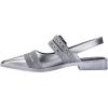 image:imageMelissa Ladylike Slingback Flats for WomenSilverBlack