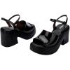 image:imageMelissa Lina Platform Sandals for WomenBlack