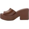 image:imageMelissa Posh SlipOn Platform Jelly Heels for WomenBrown