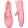 image:imageMelissa Soft Ballerina  Seasonless Flats for Women  Classic Ballet Flat Style with Adjustable Strap  LightasAir PVC Construction  Soft Foam Insole  Bubblegum ScentMilky Pink