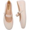 image:imageMelissa Soft Ballerina  Seasonless Flats for Women  Classic Ballet Flat Style with Adjustable Strap  LightasAir PVC Construction  Soft Foam Insole  Bubblegum ScentBeigeBeige