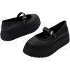 image:imageMelissa Soft Ballerina Platform for Women BlackWhite 9Black