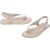 image:imageMelissa Sun Samba Thong Sandals with Back Strap for WomenLight Beige