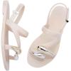 image:imageMelissa Womens Iris SandalsBeigeGold