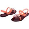 image:imageMelissa Womens Iris SandalsBurgundyOrange