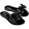 image:imageMelissa Babe Petals SlipOn Jelly Slides for WomenBlack