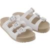 image:imageMelissa Cozy Stripes Slides for WomenBeigeWhite
