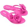 image:imageMelissa Harmonic Petals Jelly Flip Flops with Floral Applique for WomenLilac