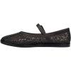 image:imageMelissa Harper Ballet Flat with Adjustable Buckle for WomenClear Black