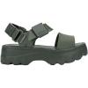 image:imageMelissa Kick Off Platform Sandals for Women  Super Soft and Flexible Vegan Chunky Platform Sandal with Adjustable Straps and Open Toe DesignGreen