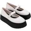 image:imageMelissa Soft Ballerina Platform for Women BlackWhite 9BlackWhite