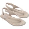 image:imageMelissa Sun Samba Thong Sandals with Back Strap for WomenLight Beige