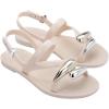 image:imageMelissa Womens Iris SandalsBeigeGold