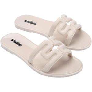 image:imageMelissa M Slides Sandals for WomenLight Beige