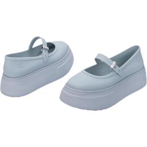image:imageMelissa Soft Ballerina Platform for Women BlackWhite 9Light Blue