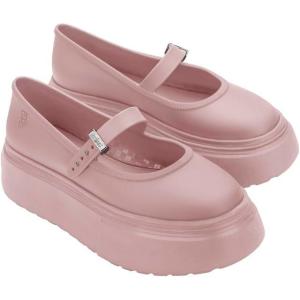 image:imageMelissa Soft Ballerina Platform for Women BlackWhite 9Pink
