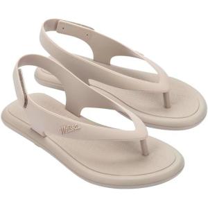 image:imageMelissa Sun Samba Thong Sandals with Back Strap for WomenLight Beige