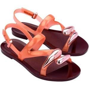 image:imageMelissa Womens Iris SandalsBurgundyOrange