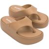 image:imageMelissa Womens Free Platform Thong SandalsDark Beige