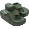 image:imageMelissa Womens Free Platform Thong SandalsGreen