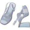 image:imageMelissa Womens Jelly Dance HeelsGlitter Clear