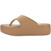 image:imageMelissa Womens Free Platform Thong SandalsDark Beige