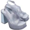 image:imageMelissa Womens Jelly Dance HeelsGlitter Clear