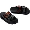 image:imageComfortable Platform Sandals by MelissaBlackTortoiseshell