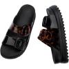 image:imageComfortable Platform Sandals by MelissaBlackTortoiseshell