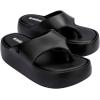 image:imageFree Platform Thong Sandal in Dark BeigeBlack