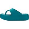 image:imageFree Platform Thong Sandal in Dark BeigeTeal