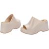 image:imageMelissa Womens Patty MulesBeigeBeige