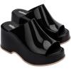 image:imageMelissa Womens Patty MulesBlackBeige