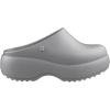image:imageFluffy Dark Beige Platform Clog by MelissaGrey