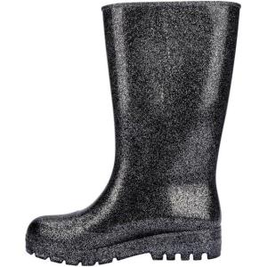 image:imagePearly Purple Rain Boots by MelissaBlackGlitter Silver