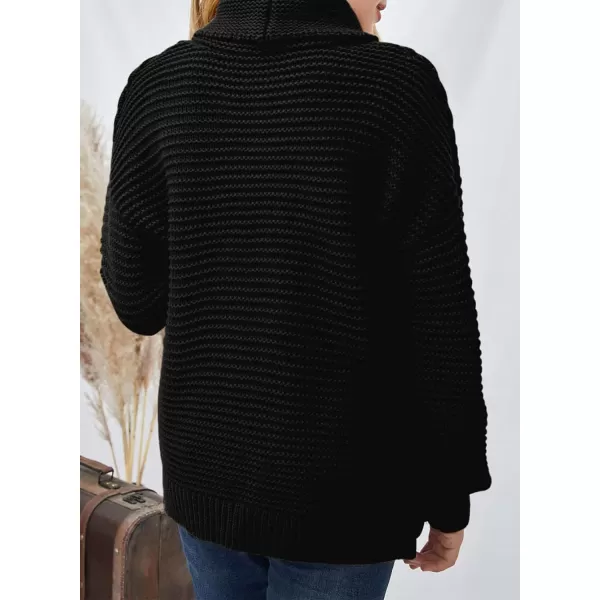 Dokotoo Girls Turtleneck Sweaters Kids Long Sleeve Chunky Knit Pullover Sweater Tops
