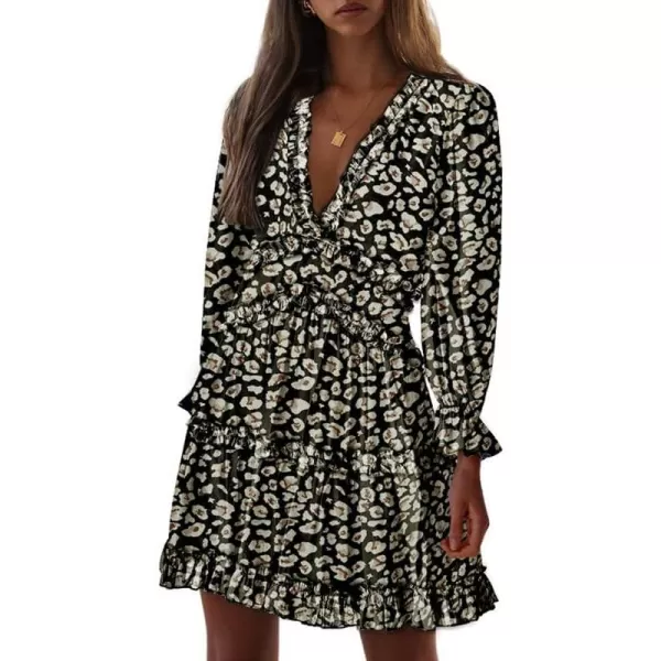 S New Black Floral